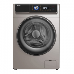 غسالة اتوماتيك ارو امامية 10 كيلو تنشيف 75% فضي