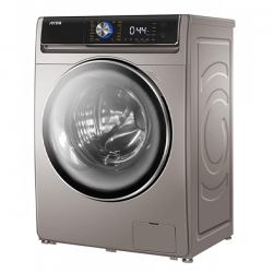 غسالة اتوماتيك ارو امامية 10 كيلو تنشيف 75% فضي