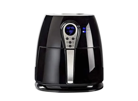 قلاية هوائية سوبر ستار 4.8 لترً أسود - فضي