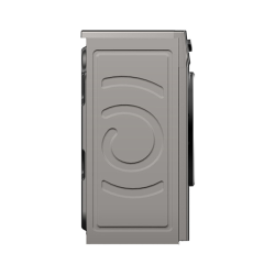 غسالة اتوماتيك ارو امامية 6 كيلو تنشيف 75% فضي