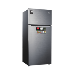 ثلاجة امبكس انفرتر تبريد بابين 14.6 قدم استيل ثلاجة امبكس انفرتر تبريد بابين 14.6 قدم استيل