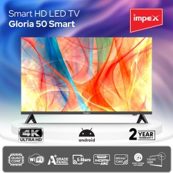 شاشة سمارت امبكس 4k مقاس 50 بوصة