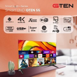شاشة سمارت جي تن 4K مقاس 55 بوصة شاشة سمارت جي تن 4K مقاس 55 بوصة