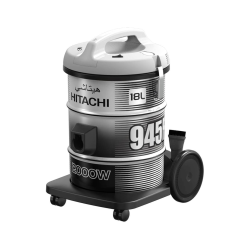 مكنسة هيتاشي كهربائية 18 لتر 2000 واط رمادي