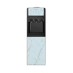 برادة مياه كولين بتأثير رخامي ستاند أبيض