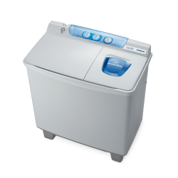 غسالة عادية هيتاشي حوضين 10.5 كلغ ابيض